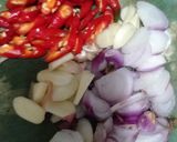 Foto langkah ke 1 dari resep Pepes Tahu Rebon Bumbu Iris.