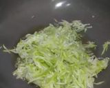 A picture of step 2 of Dudhi Halwa.