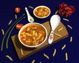 A picture of step 13 of Minestrone Soup.