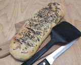 Pas rețetă Ruladă din foietaj cu ciupercuțe, șunculiță și mozzarella 6 fotografie