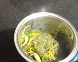 सरसों,मेथी,पालक,बथुआ का साग (Sarson,methi palak bathua ka saag recipe in Hindi) रेसिपी चरण 3 फोटो
