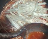Hình bước làm 4 của món Canh kim chi ức gà gạo lứt ăn kèm rong biển (Eat clean)