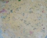 A picture of step 2 of Leftover Dal Ka chilla.