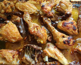Foto del paso 6 de la receta: Pollo rustido con patatas crujientes