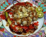 Foto langkah ke 11 dari resep Cilok Keju bumbu kacang.