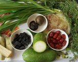 Hình bước làm 1 của món Nước sâm tiên thảo