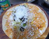 A picture of step 5 of Mix Vegetable Frankie.