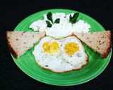 Foto del paso 2 de la receta Queso fresco granulado con huevos fritos