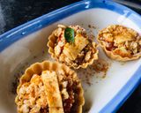 A picture of step 11 of Monaco tarts.