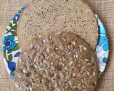 Foto del paso 5 de la receta: Pancito de harina de avena con romero a la sartén 🌱 fácil, nutritivo, sin balanza, sin horno 🌱