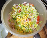 Foto del paso 3 de la receta: Ensalada de pasta corta completa