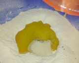 A picture of step 2 of Brown bread and burns.
