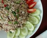 Foto langkah ke 4 dari resep Nasi Goreng Cumi Asin.