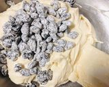 Hình bước làm 3 của món Butter cake nho khô 🍇🍇