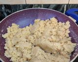 A picture of step 6 of SOOJI KHOYA MODAK...