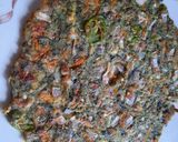 A picture of step 5 of Ragi Roti.
