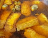 Hình bước làm 4 của món Mì Quảng chay