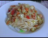 Foto del paso 5 de la receta: Tallarines con verduras