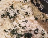 Foto del passaggio 2 della ricetta Risotto con crema coste, gallinella rosolati con succo arancia