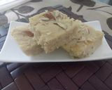 A picture of step 7 of Healthy Homemade Kalakand.