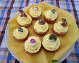 A picture of step 6 of Easter Cupcakes.