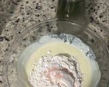 A picture of step 2 of Easy Turkish Poğaça stuffed with feta cheese.