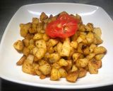 A picture of step 4 of Crispy potato🥔.
