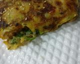 A picture of step 5 of Bread omelette (veg).