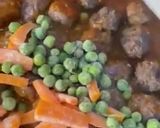 صورة لخطوة 3 من وصفة كرات اللحم المسبكة🍛