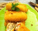 Foto langkah ke 9 dari resep Risol Ragout Carbonara.