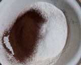 Foto langkah ke 2 dari resep Semprit Sagu Cokelat.