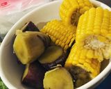 Hình bước làm 1 của món Bữa trưa 2 người - Heo, gà, bò, cá, tôm, khoai, bắp đủ cả :))