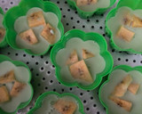 Foto langkah ke 4 dari resep Nagasari Pisang Pandan.