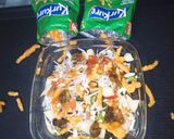 A picture of step 12 of Khatti meethi kurkury ki chaat.