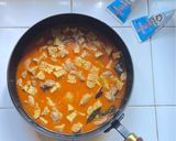 Foto langkah ke 5 dari resep Jangan Lombok Ayam dan Tempe.