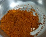 A picture of step 1 of Moong Subzi with Goda Masala.