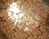 A picture of step 4 of Gobhi keema.