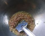 A picture of step 5 of Dal Palak.