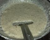 A picture of step 3 of Peanut burfi.