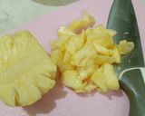 Foto langkah ke 1 dari resep Salad Nanas, Tomat, Timun.
