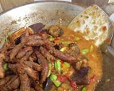 Foto langkah ke 5 dari resep Terong cumi sambel pete.