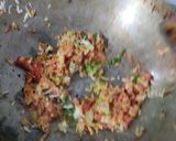 A picture of step 3 of Multigrain bread corn upma.