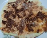 Foto del paso 1 de la receta: Panqueques (2 opciones) pasta de avellanas (Nutella) y queso crema