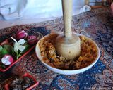 A picture of step 12 of Aabgoosht (Dizi).