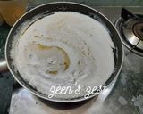 A picture of step 2 of Poppy Seeds or Khus Khus Halwa.