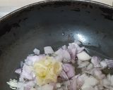 A picture of step 2 of Red kidney beans / Rajma.