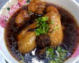 รูปขั้นตอนการทำที่ 6 ของ ปีกไก่ตุ๋นซีอิ้ว