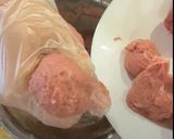 Foto langkah ke 3 dari resep Bola-bola daging sapi saus tiram.