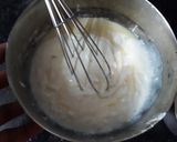A picture of step 2 of Instant kharvas / junnu.