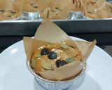 Foto langkah ke 7 dari resep Anabolic Oats Classic Chocolate Chip Muffins|High Protein, Low Calorie, Sugar & Gluten Free.